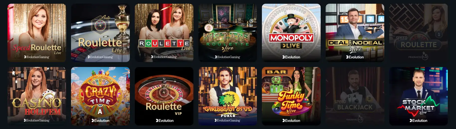 Bet Spino Live Casino speel met echte dealers in realtime