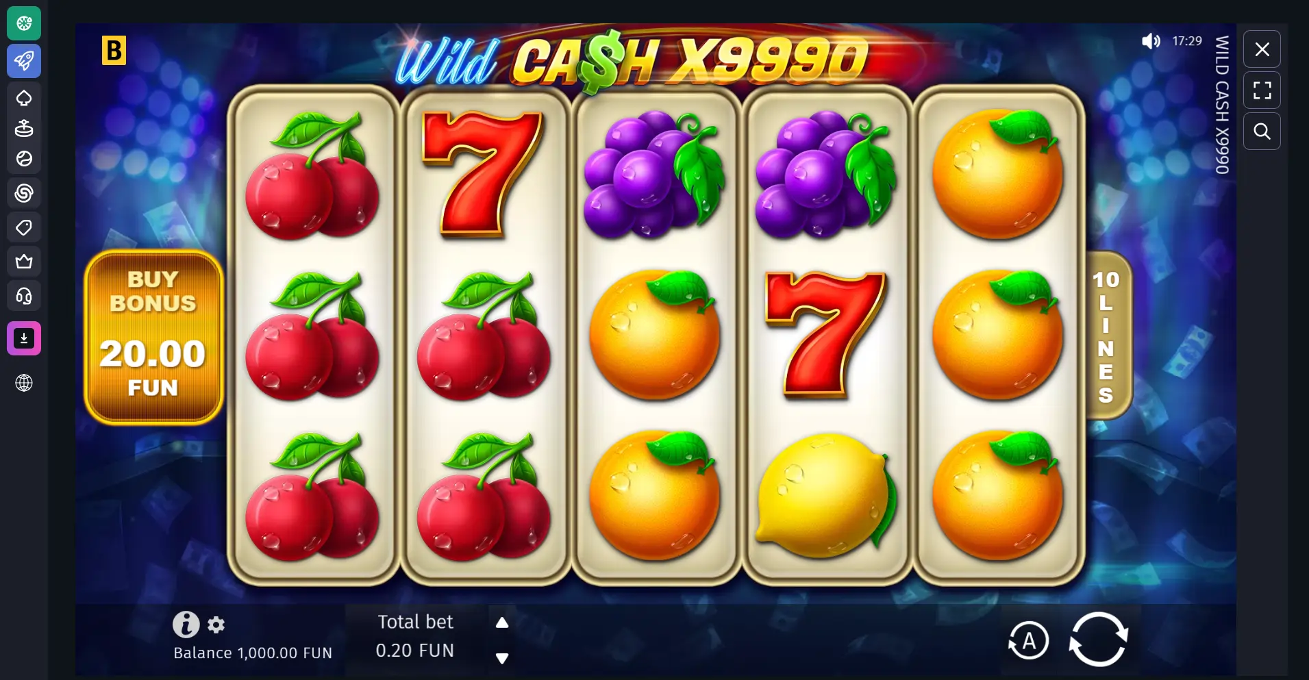 Bet Spino Casino demomodus probeer spellen gratis zonder risico